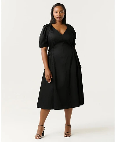 Estelle Plus Kyah Cotton Midi Dress