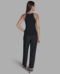 Bcbg Women's Crewneck Sleeveless Tank Top