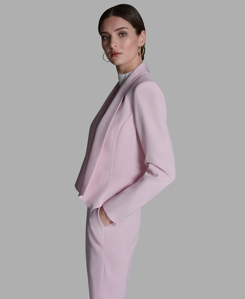 Bcbg Women's Shawl Collar Open-Front Blazer