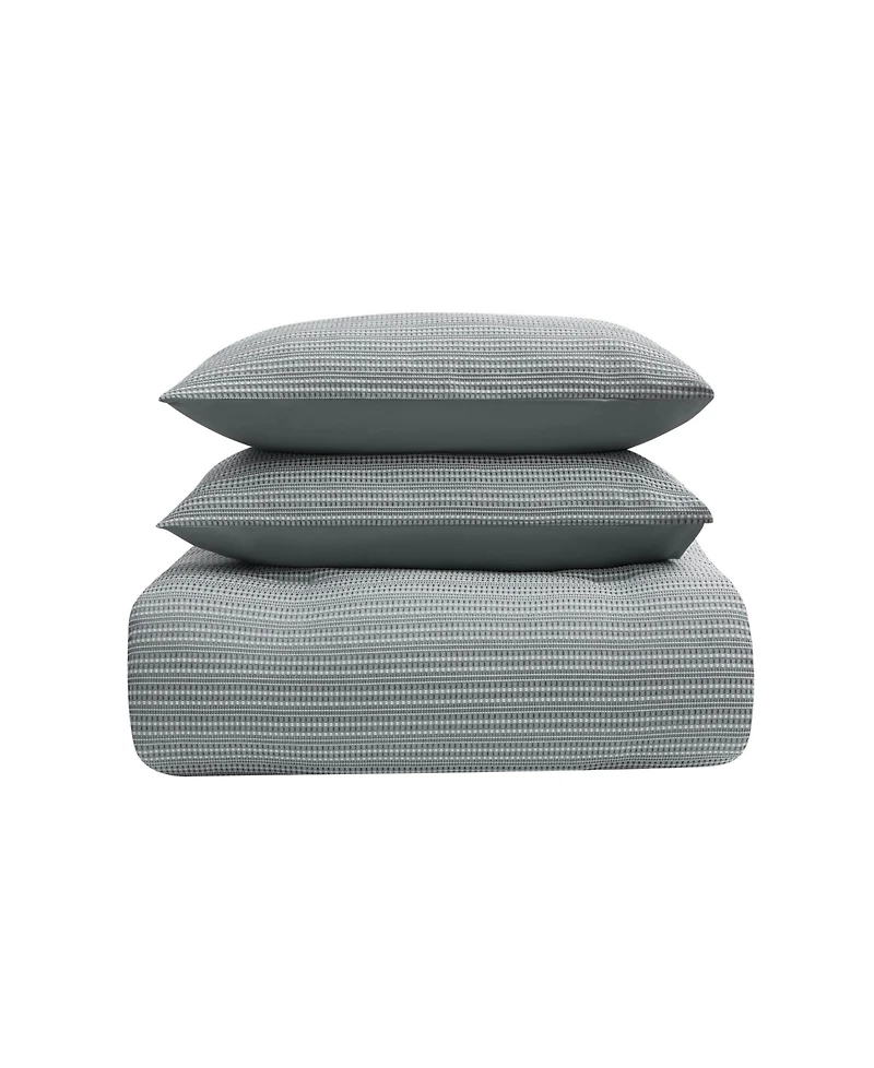 Perry Ellis Aurora Textured 3-Pc. Comforter Set, Full/Queen