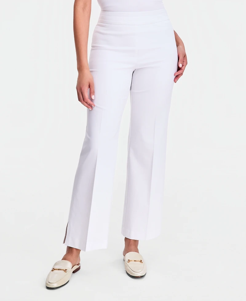 Jm Collection Women's Mid-Rise Pull-On Wide-Leg Pants, Macy's Exclusive