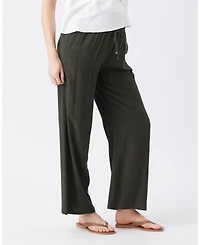 Ripe Maternity Women's Wide Leg Tencel Pant Olive