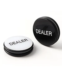 Gse Games & Sports Expert 1-Pack 3" Double-Sided Casino Grade Acrylic Craps On/Off Puck Buttons for Poker Nights