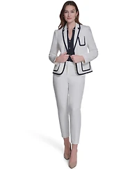 Tommy Hilfiger Women's One-Button Framed Blazer