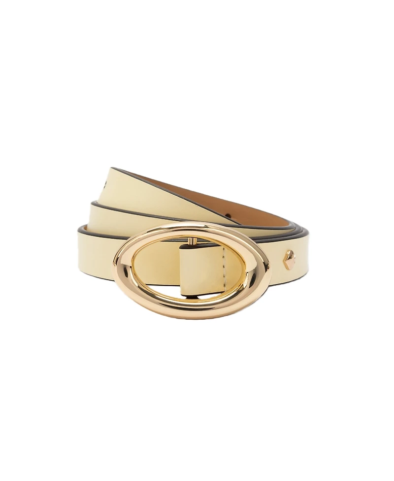 kate spade new york Oval Molten Buckle Belt