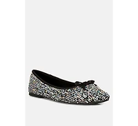 lettie sequin embellished ballet flats