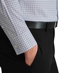 Calvin Klein Men's Refined Cotton Stretch Spread Collar Dress Shirt