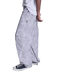 Converse Men's Box Pattern Wide Leg Cargo Pants