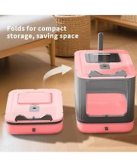 Aostirmotor Enchanted Fairy-Themed Cat Litter Box