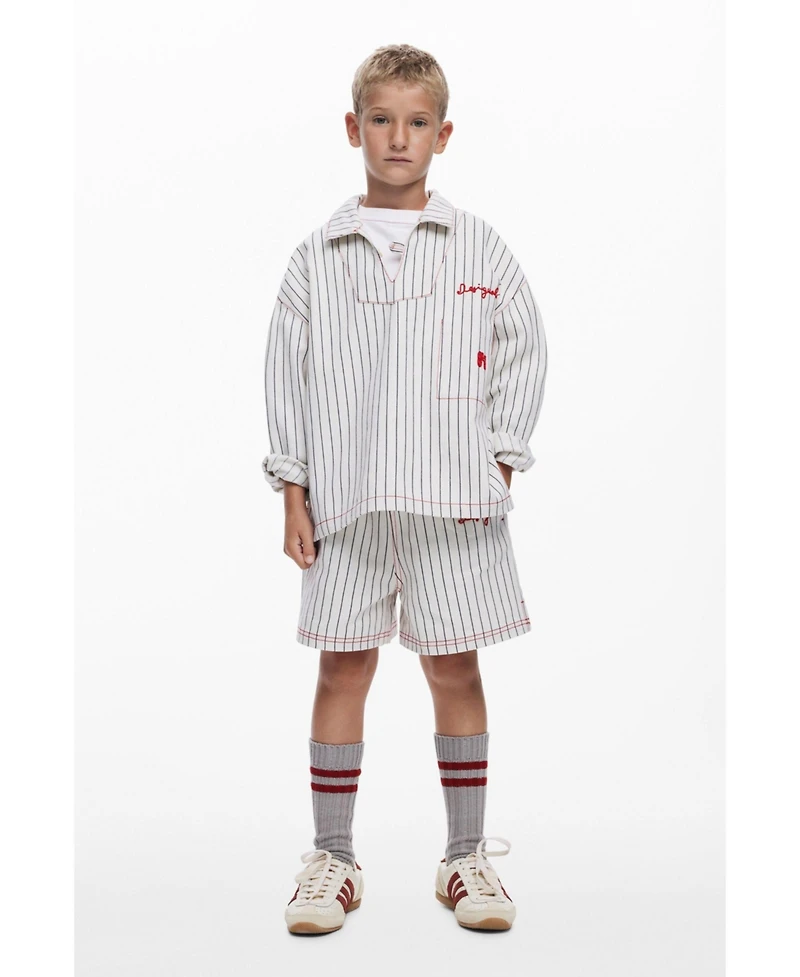 Desigual Boys Boys's Striped shorts
