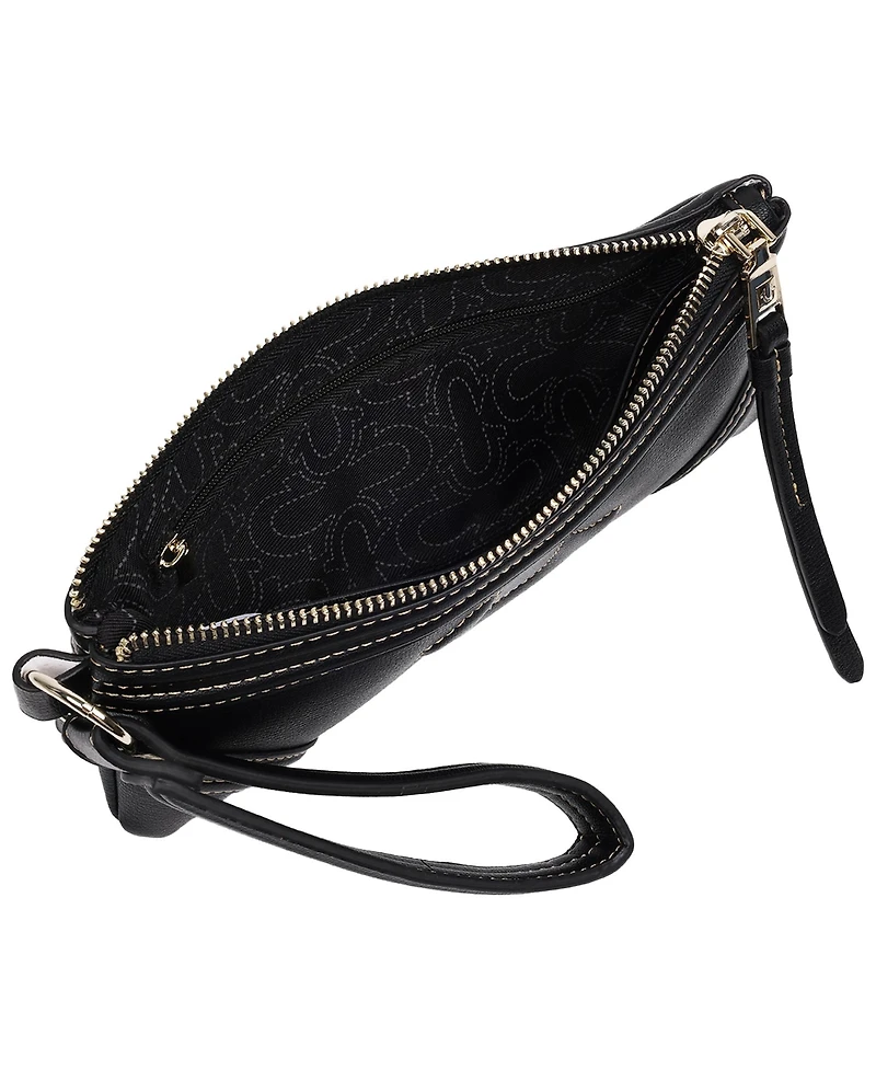 True Religion Bombe Horseshoe Wristlet Wallet