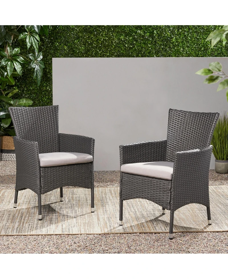 Flynama Set of 2 Malta Tubular Stainless Steel Dining Chairs Modern Linear Design Blended Style for Reception Lounge Living Area