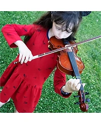 Mightly Girls Fair Trade Organic Cotton Long Sleeve Drop Waist Dress