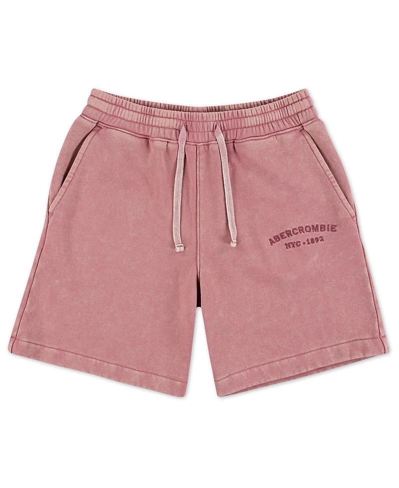 abercrombie kids Boys' Sunfaded Fleece Pull-on Shorts