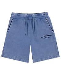 abercrombie kids Boys' Sunfaded Fleece Pull-on Shorts