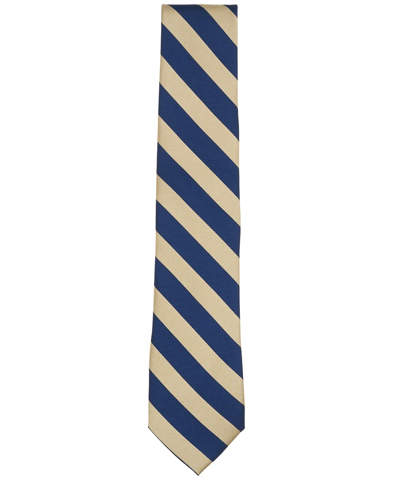 Club Room Men's Harbor Classic Stripe Pattern Tie, Macy's Exclusive