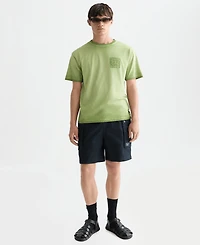 Scotch & Soda Men's Embroidered Artwork Short-Sleeve T-Shirt