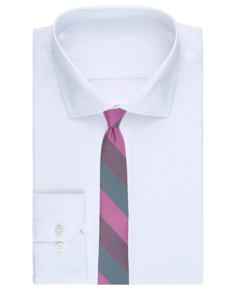 Bar Iii Men's Merlin Stripe Skinny Tie, Macy's Exclusive