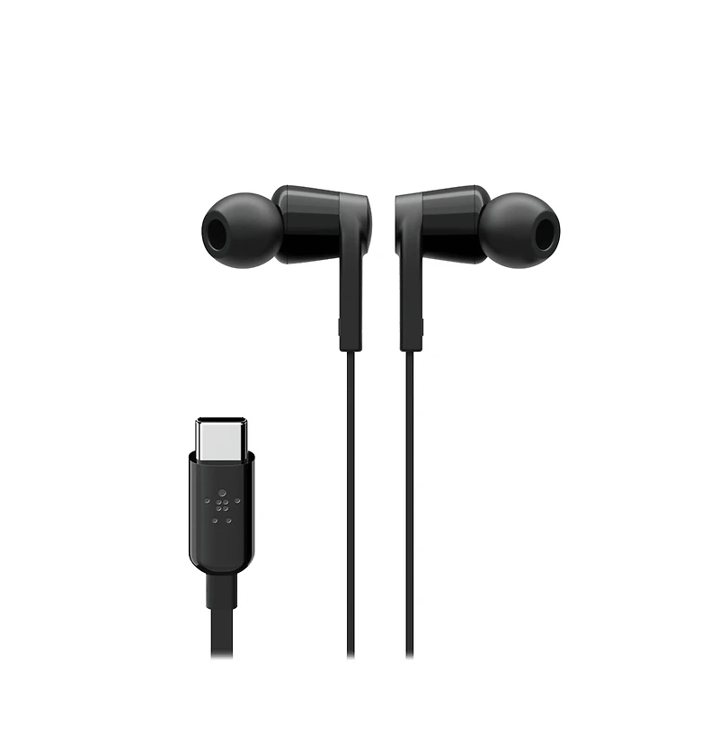 Belkin SoundForm Wired Earbuds with Usb-c Connector