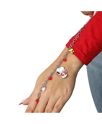 Peanuts Snoopy Heart Letter Bracelet