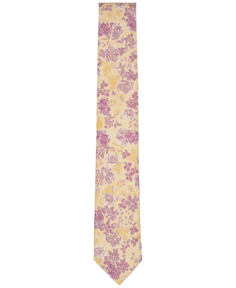 Bar Iii Men's Heron Floral Skinny Tie, Macy's Exclusive