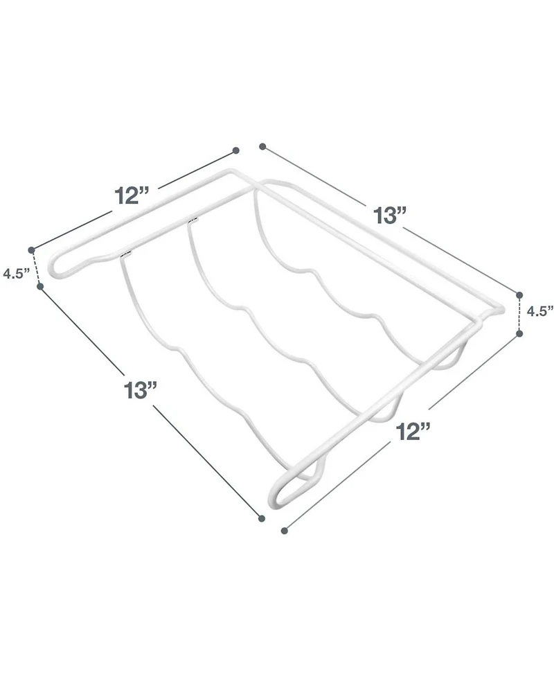 Sorbus Fridge Wine Rack- Refrigerator Bottle Rack Holds 3 Bottles Wine