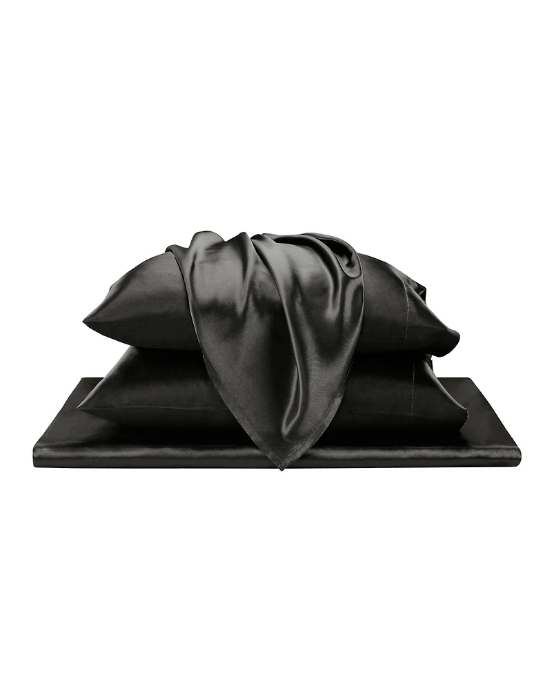 Madison Park Essentials Satin 4-Pc. Sheet Set, Twin
