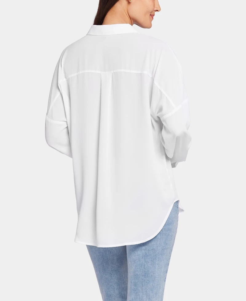 Nydj Women's Long Sleeve Becky Top