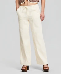 And Now This Women's Tie-Waist Drapey Jeans, Macy's Exclusive