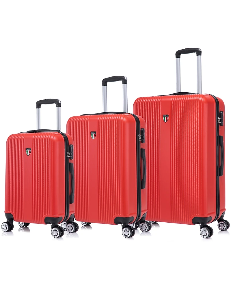 Tucci Italy Lustria 3-Pc. Hardside Luggage Set