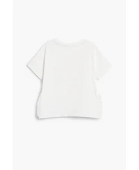 Desigual Girls Girls's Short sleeve check t-shirt