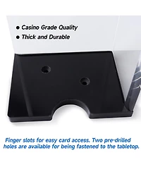 Gse Games & Sports Expert Deck Clear Acrylic Discard Trays