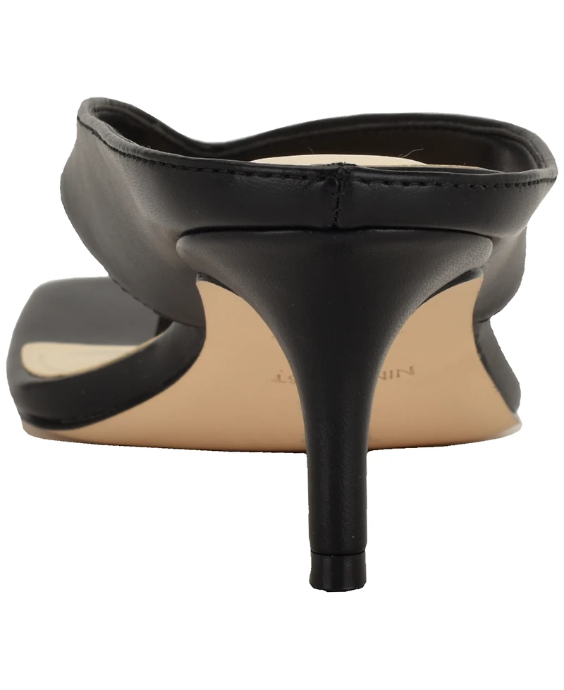 Nine West Women's Olanna Slip-on Kitten Heel Sandals
