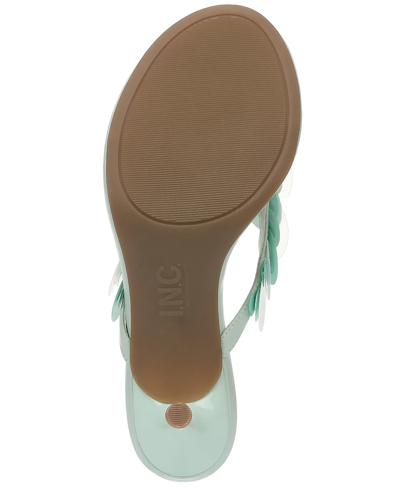 I.n.c. International Concepts Women's Alliee Heel Slip-On Sandals, Macy's Exclusive
