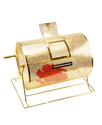 Gse Games & Sports Expert Raffle Drum,X-Large Brass Raffle Ticket Spinning Cage, Holds 15,000 Tickets or 500 Ping Pong Balls