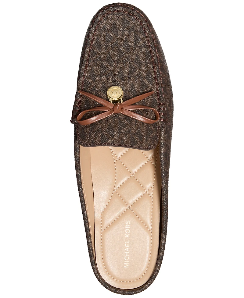 Michael Kors Women's Slip On Greta Mules Loafers