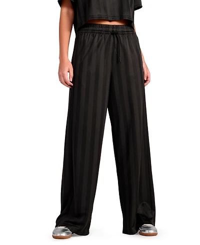 Puma Women's Wide-Leg Relaxed Fit Jersey Pants