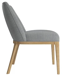 Loft 34" Fabric Upholstered Side Chair