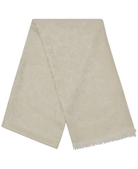 Karl Lagerfeld Paris Metallic Daisy Pattern Scarf