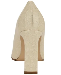 Nine West Women's Tamant Tapered Block Heel Pumps