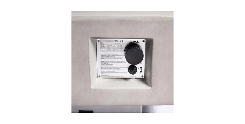 Flynama Concrete Fire Pit Table