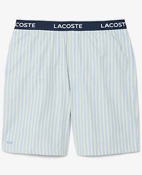 Lacoste Men's Loungewear Striped Straight-Fit Shorts