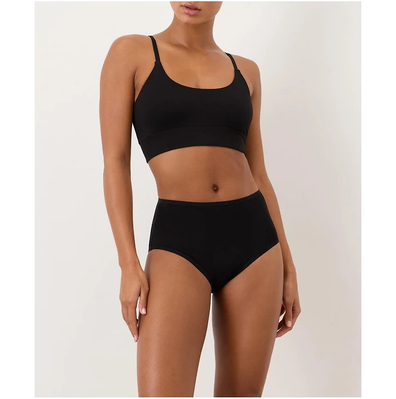 Pact Women's Everyday High Rise Brief 5-Pack