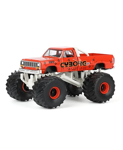 Greenlight 1/64 1990 Dodge Ram D250, Cyborg, Kings of Crunch Series