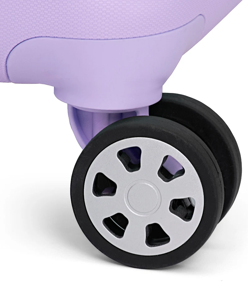 Traveler's Choice Pagosa Large Checked Hardside Expandable Spinner Luggage