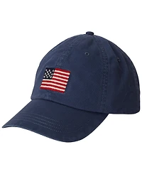 Polo Ralph Lauren Flag-Embroidered Twill Ball Cap
