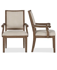 Alverton 2-Pc. Wood Arm Chair Set