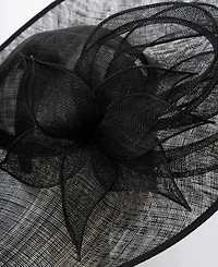 August Hats Sinamay Hatinator Self Flower Hat