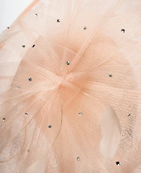 August Hats Sinamay Imitation Pearl Fascinator Hat