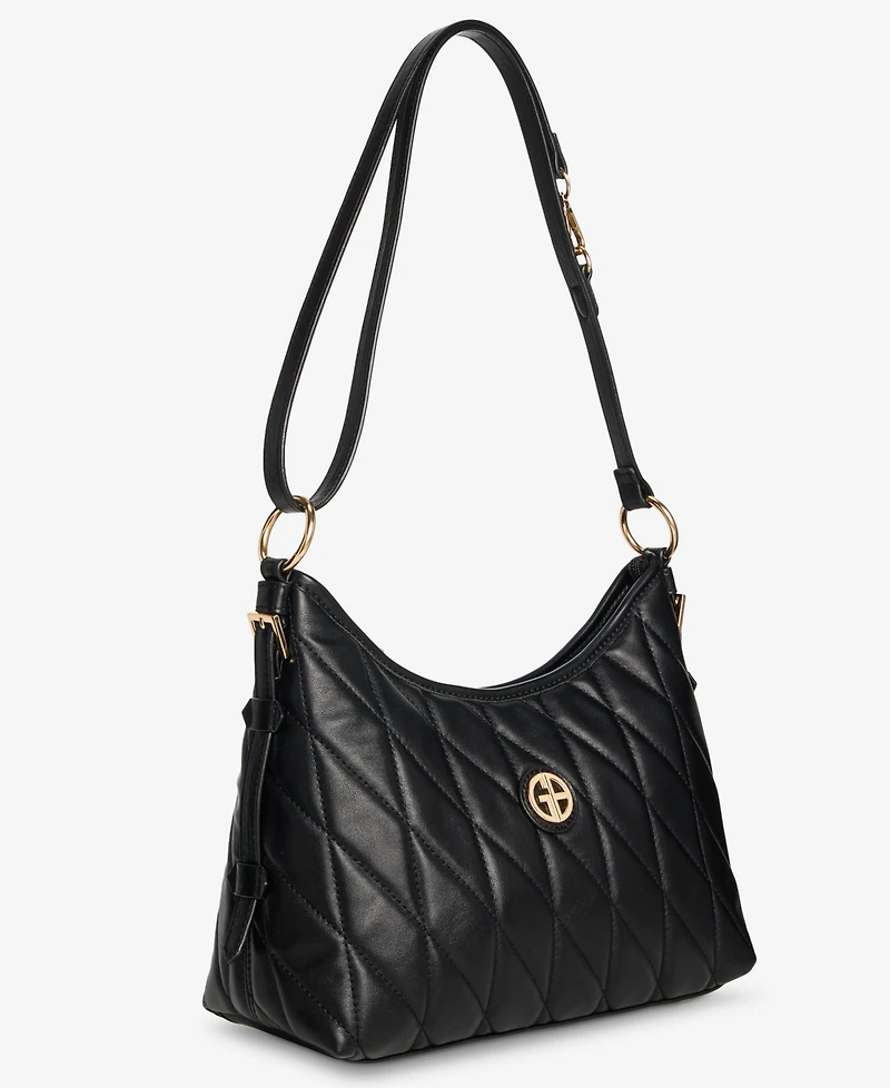Giani Bernini Small Quilted Soft Shoulder Crossbody